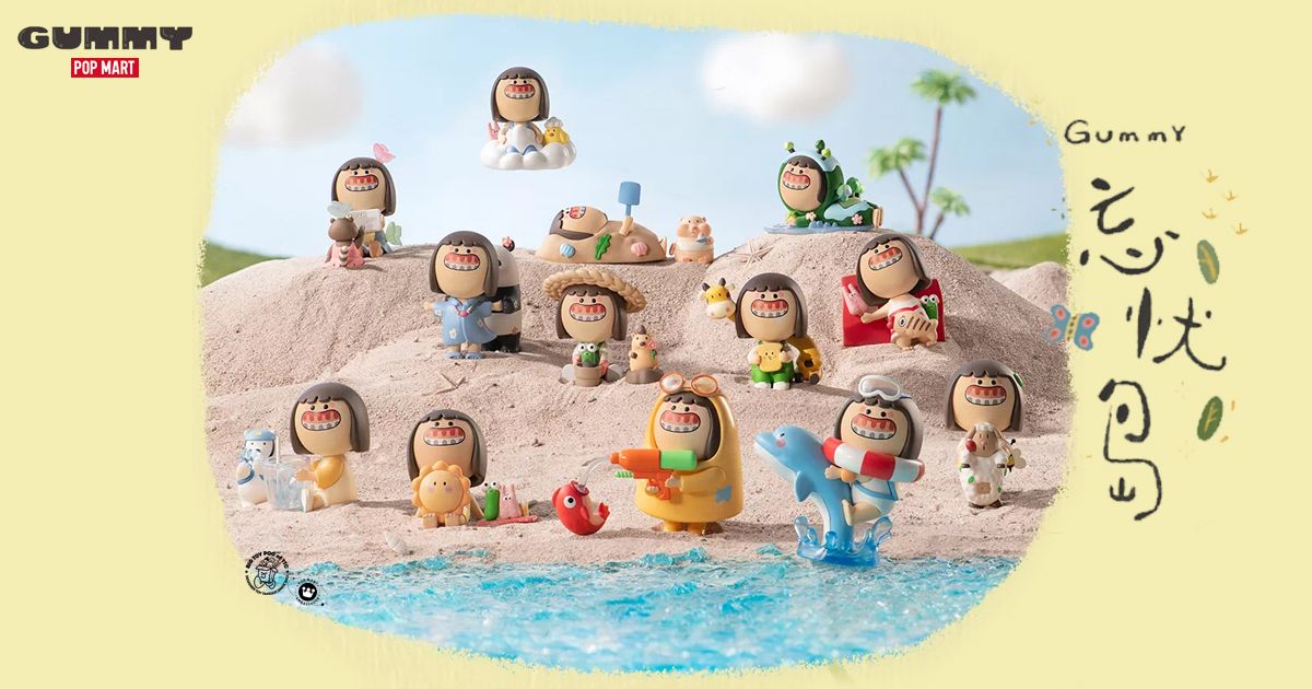 POP MART GUMMY Island Life Blind Box Series - The Toy Chronicle