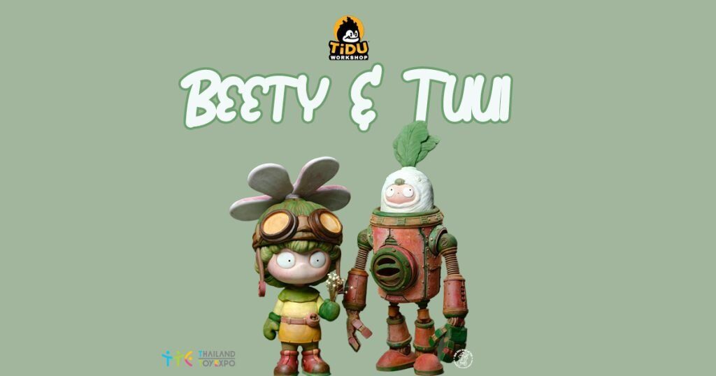 Tidu Workshop Presents Beety x Tuui at TTE 2023 - The Toy Chronicle