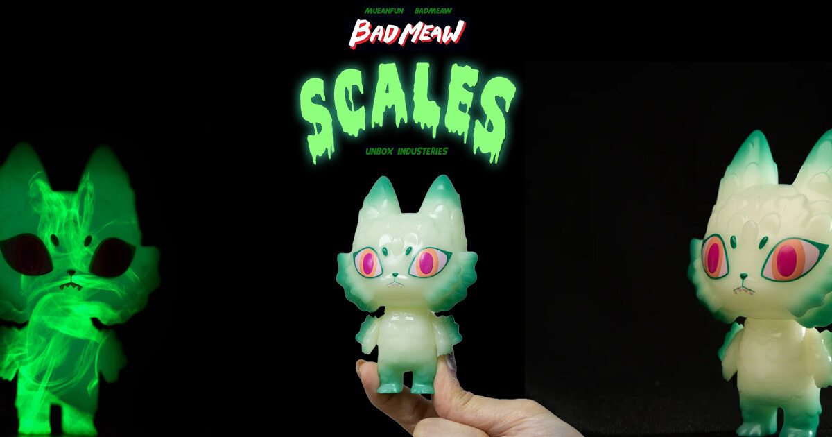 BADmeaw SCALES Blackhood GLOW IN THE DARK Special Edition by