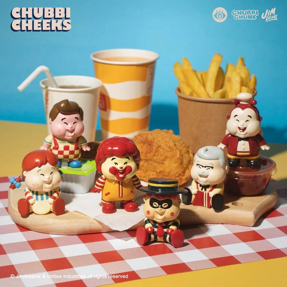 CHUNK JIM DREAMS unbox マクドナルド 希少 2体セットの通販 by