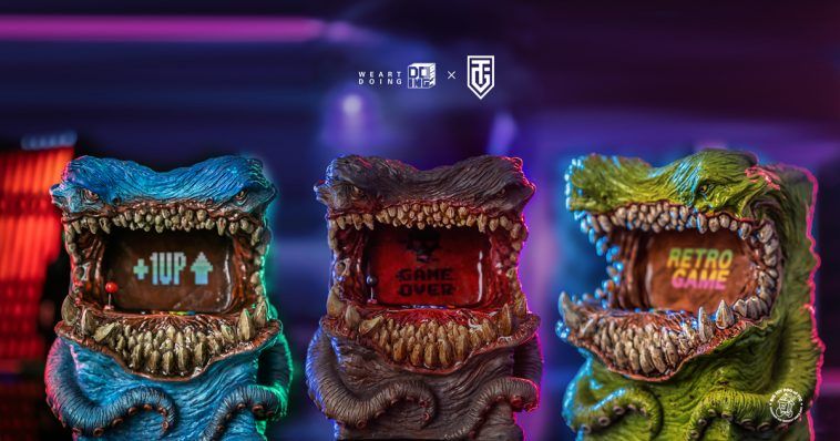 想像を超えての WeArtDoing X George Tsougkouzidis Presents Arcade Monster クラフト・布製品