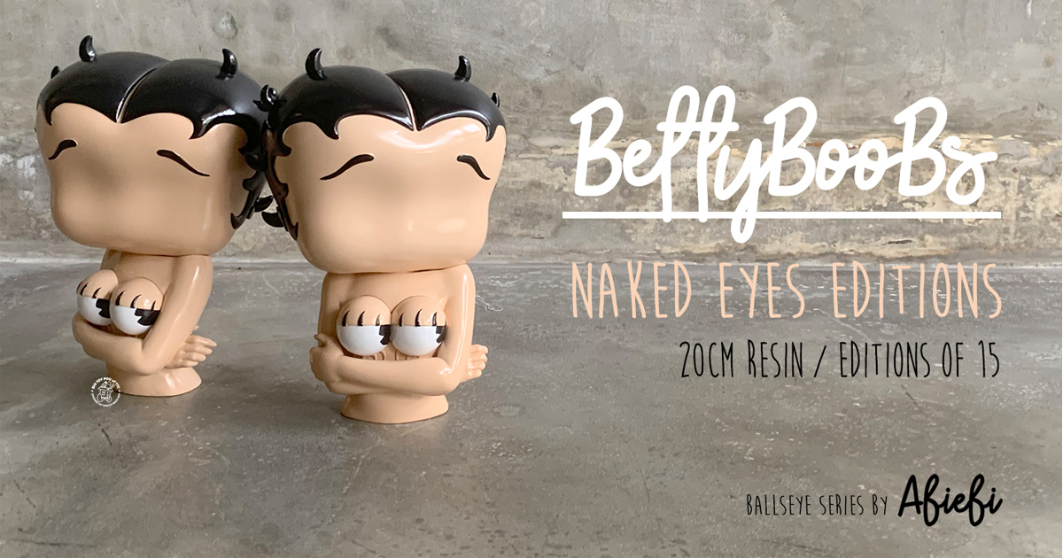 Betty Boobs - naked eyes edition by Abiebi - The Toy Chronicle