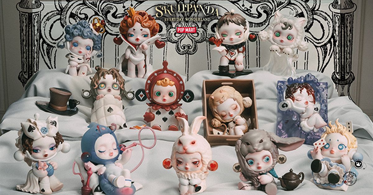 POP MART x SKULLPANDA Everyday Wonderland blind box Series The Toy