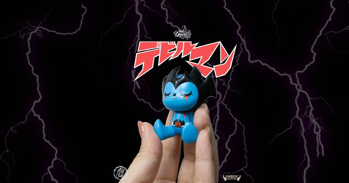 DEVIL GREENIE Blue Edition by Too Natthapong x Unbox Industries x