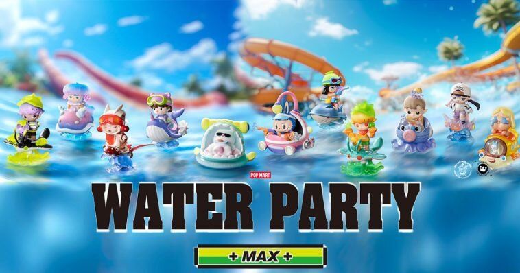 POPMARTポップマート　　WATER PARTY 3点セット POP MART Presents POPCAR Water Party Blind Box Series - The Toy