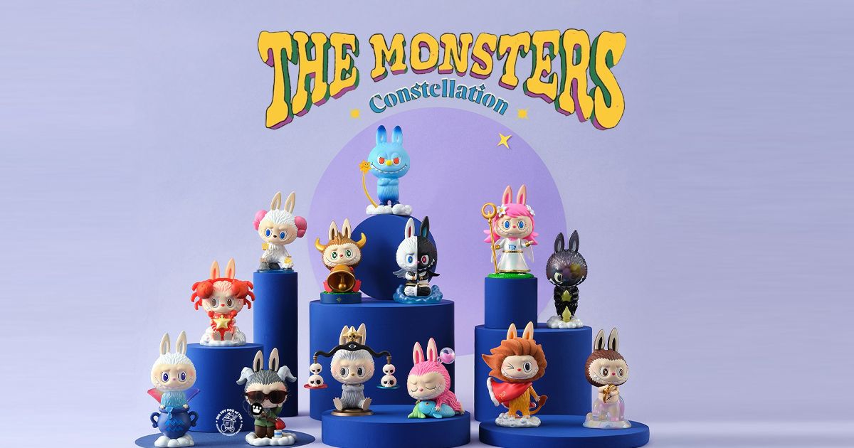 POP MART x Kasing Lung THE MONSTERS Constellation Blind Box