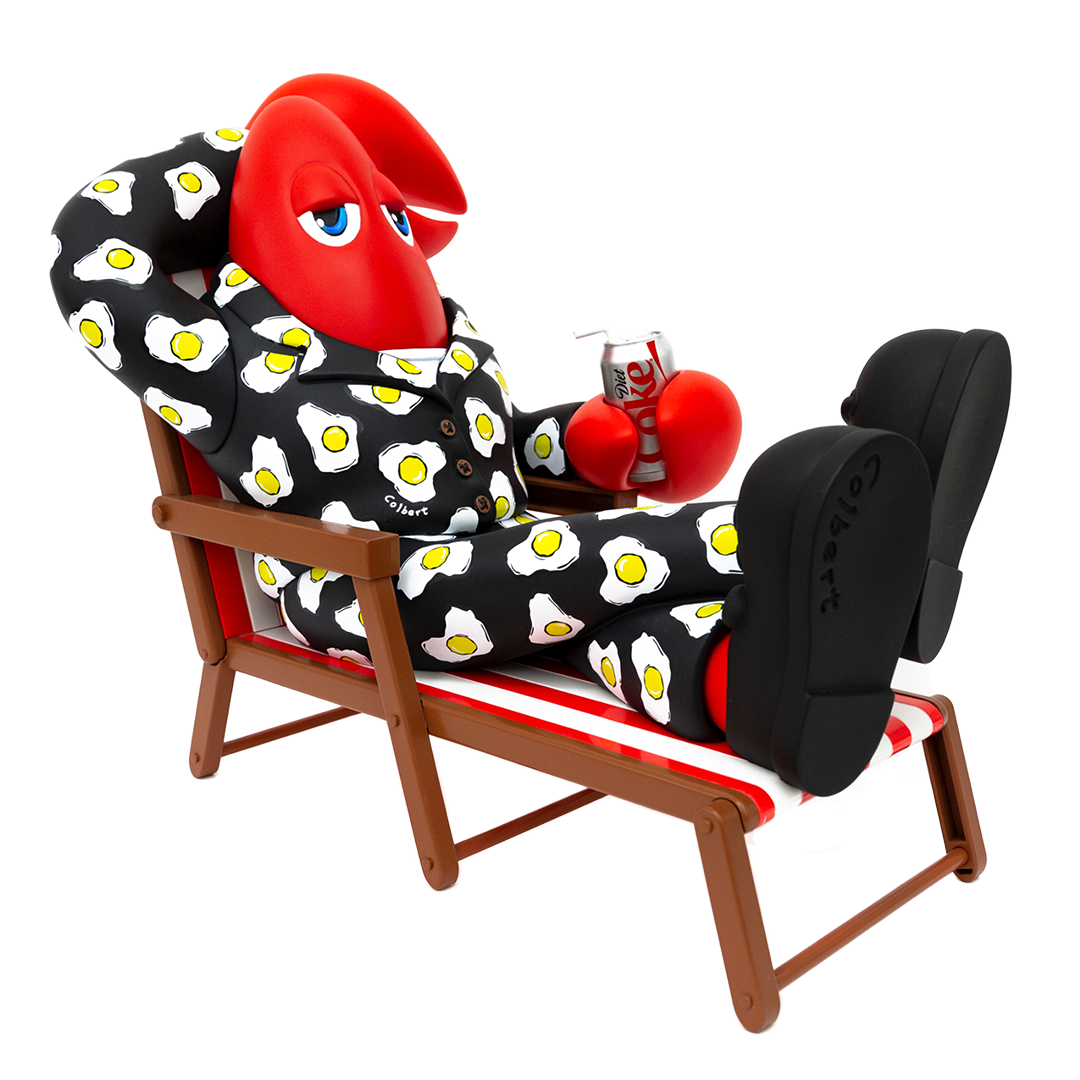 Relaxing Lobster (Black Suit) by Philip Colbert (FREE SHIPPING) - The Toy  Chronicle