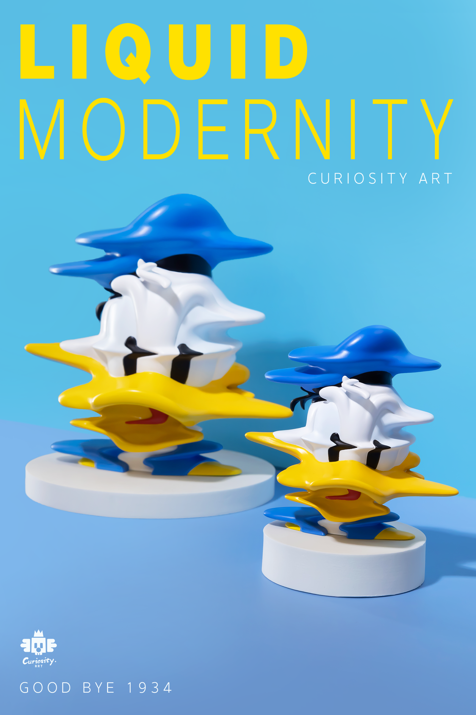  特価ブログのポータルサイト Curiosity ArT x WeArtDoing Presents Liquid Modernity Goodbye 彫刻・オブジェ