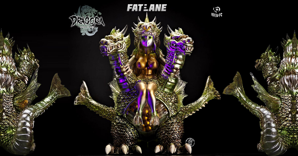 Kaiju FC x Fat Lane17 present DRAGORA the Queen of Kaiju - The Toy