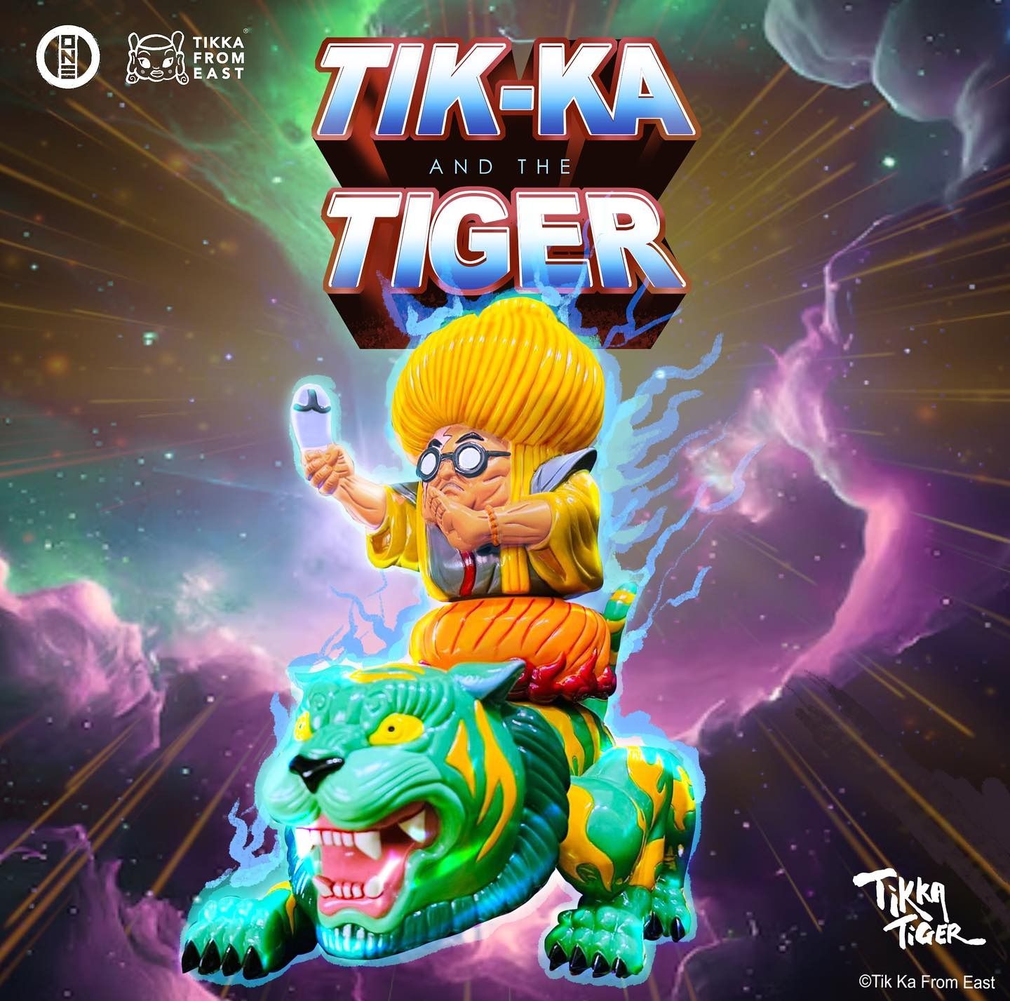 Tikka Tiger - TOMU Edition by Tik Ka from East x KAIJU ONE