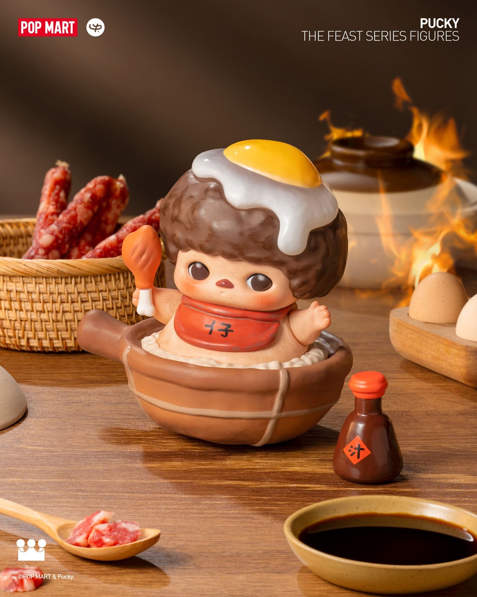 POP MART Presents Pucky The Feast Blind Box Series - The Toy
