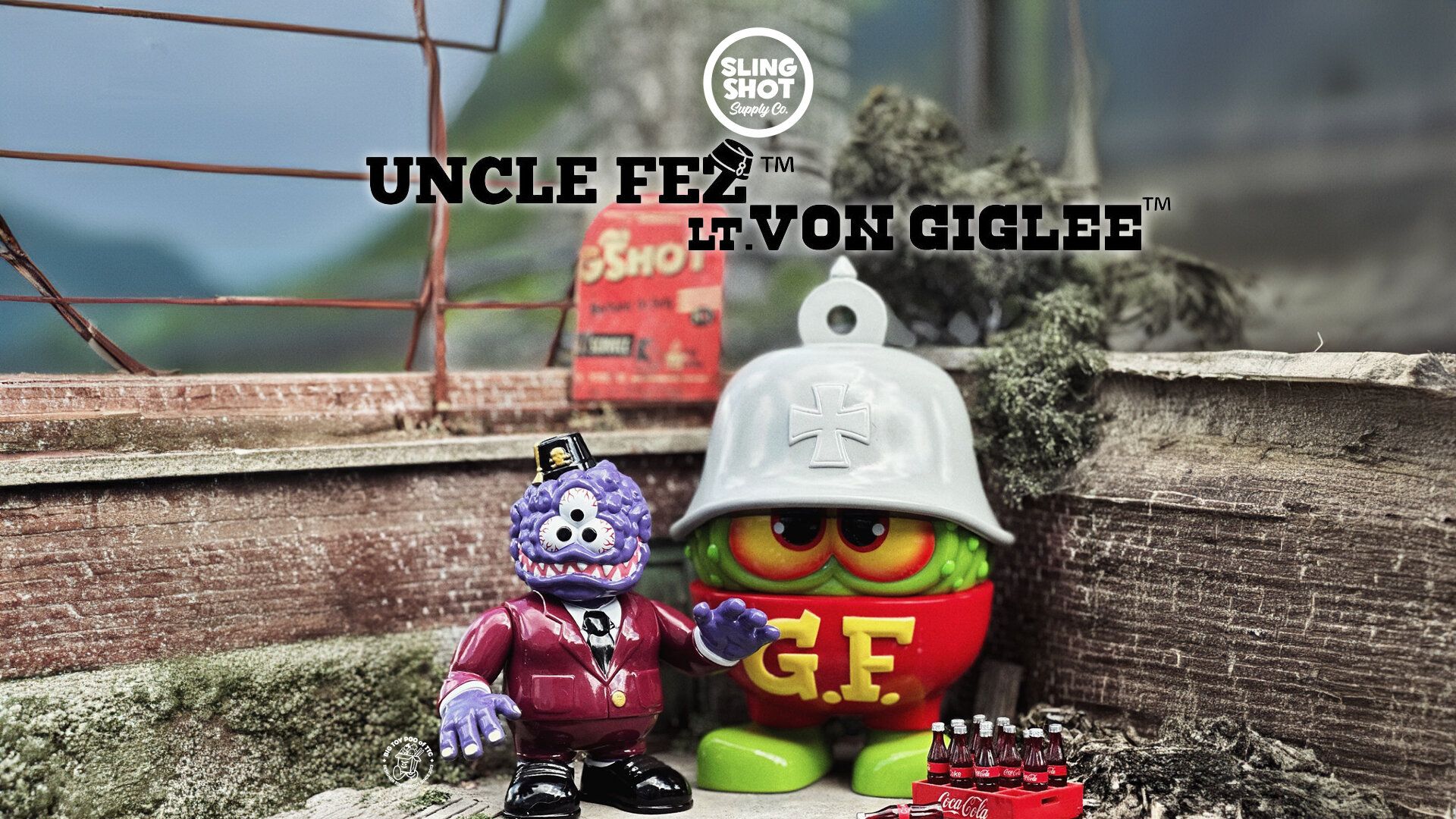 Slingshot Supply Co Presents Uncle Fez x Lt. Von Giglee DX-scale