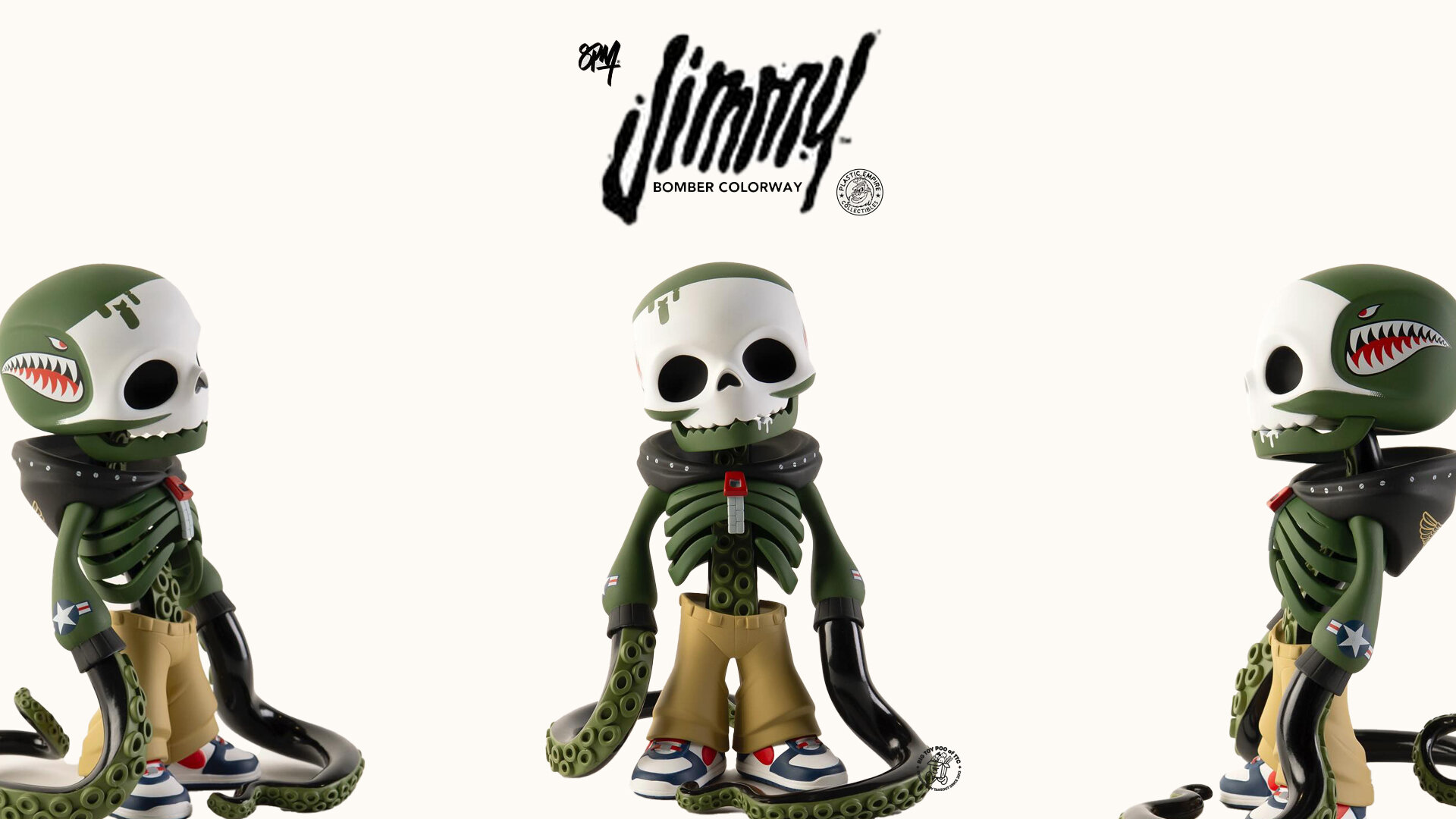 Jimmy Bomber Plastic Empire SDCC Exclusive Edition By 8PM - The