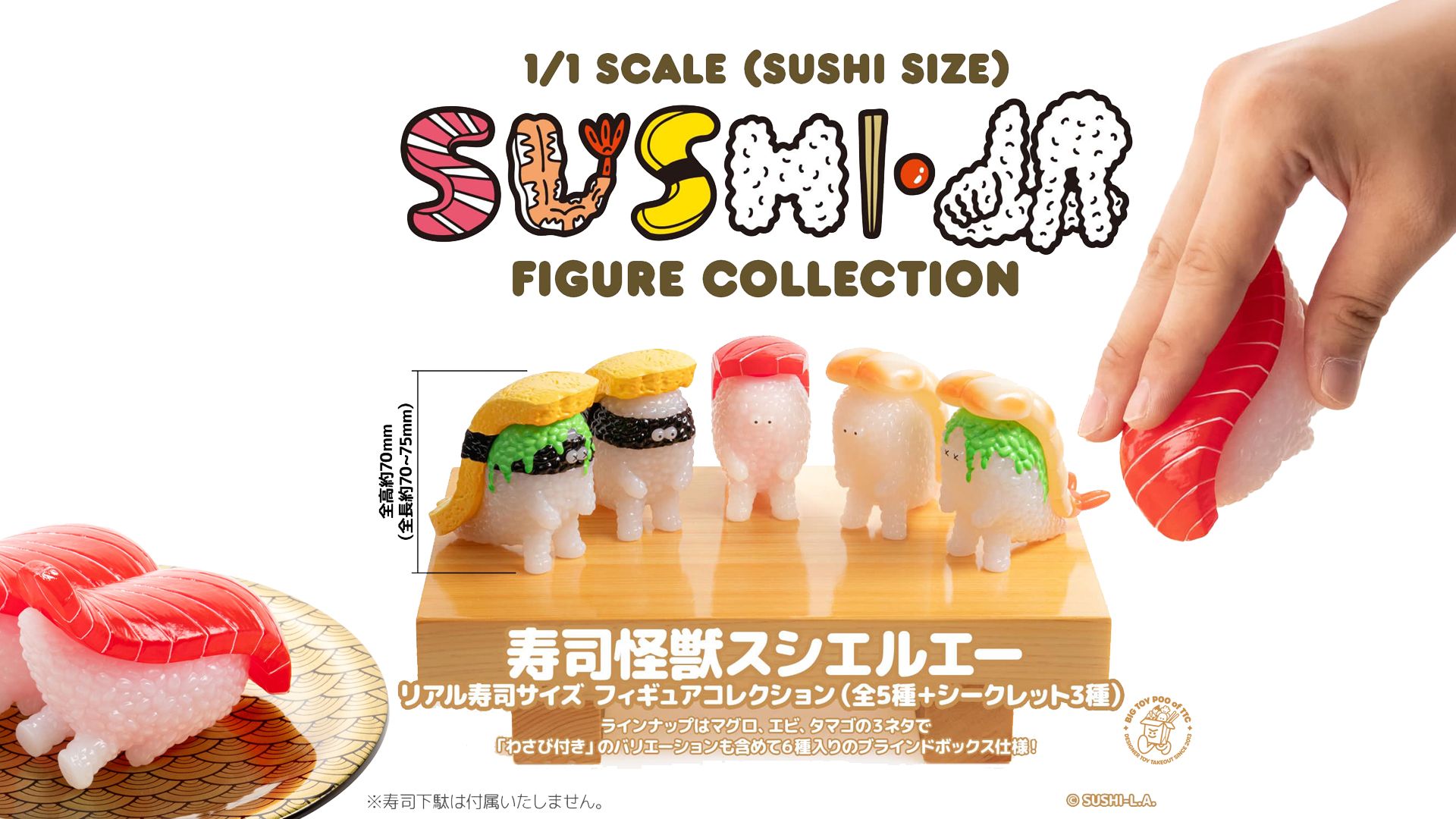 Nakao Teppei x Sentinel Presents SUSHI-L.A. 1/1 Scale Blind