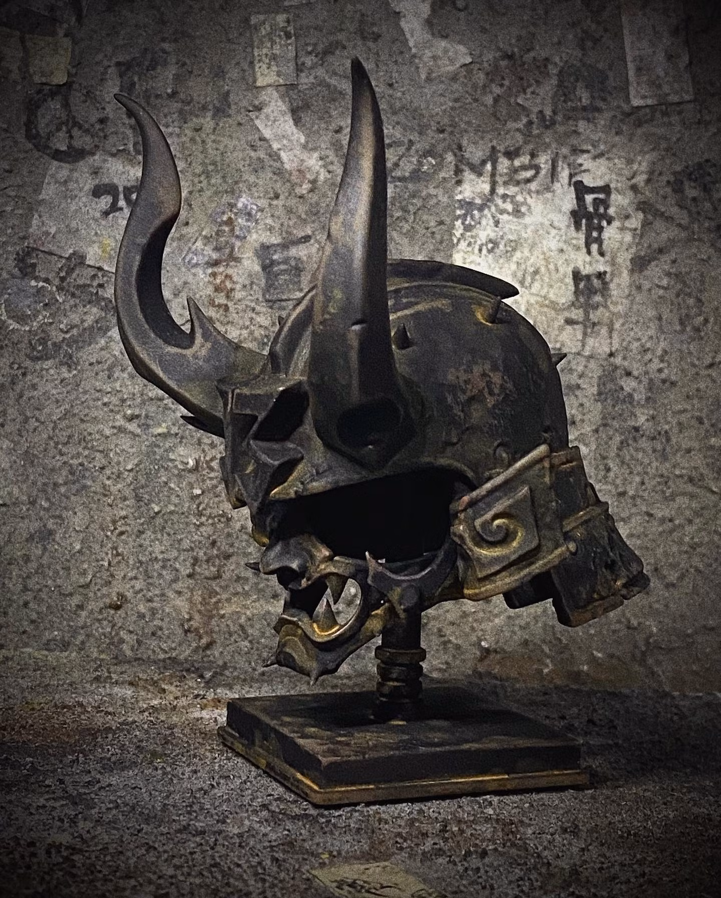 13 Horned Samurai Skull by 13 Art Skullman - The Toy Chronicle