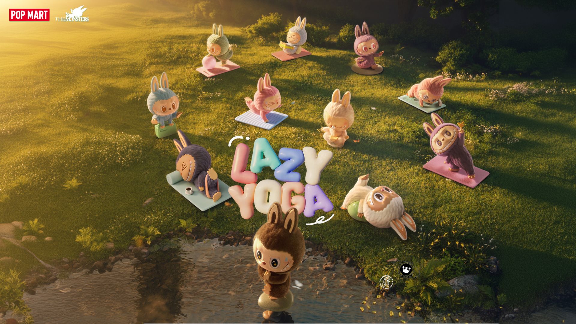 POP MART x Kasing Lung Presents The MONSTERS Lazy Yoga Blind Box Series - The Toy Chronicle POP MART x Kasing Lung Presents The MONSTERS Lazy Yoga Blind Box Series - The Toy Chronicle