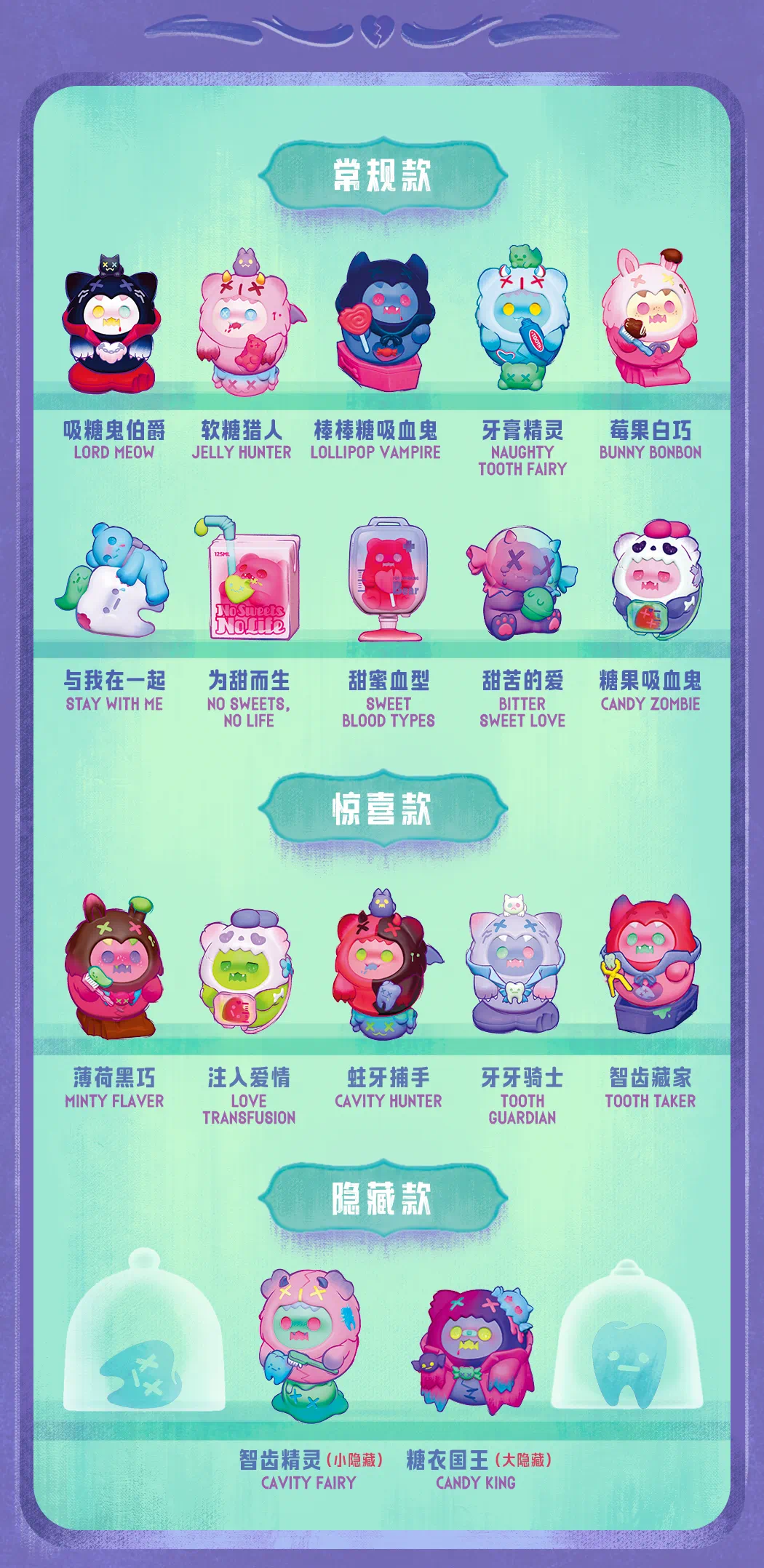 Shin Woo x Finding Unicorn Presents Vampire Candy Shop Blind