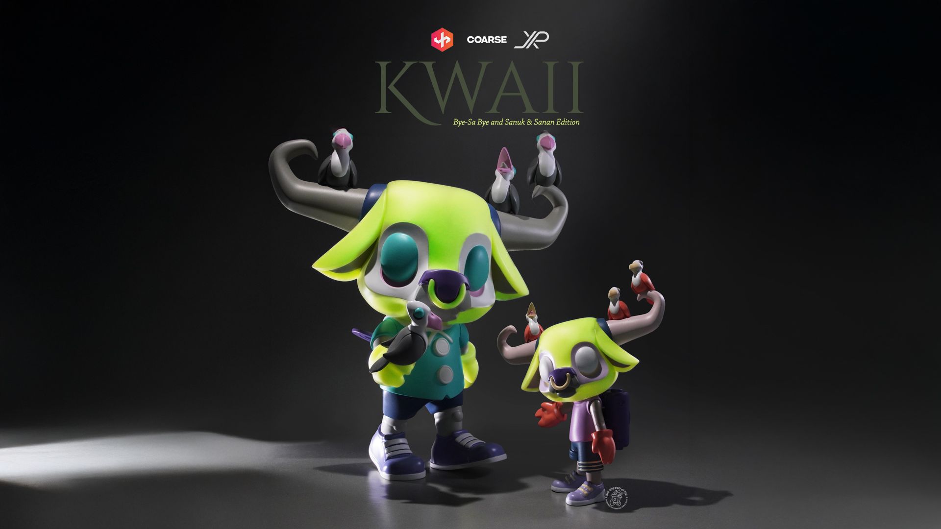 JPX x COARSE Presents Kwaii: Nong TOY x Nong J.P Sa Bye-Sa