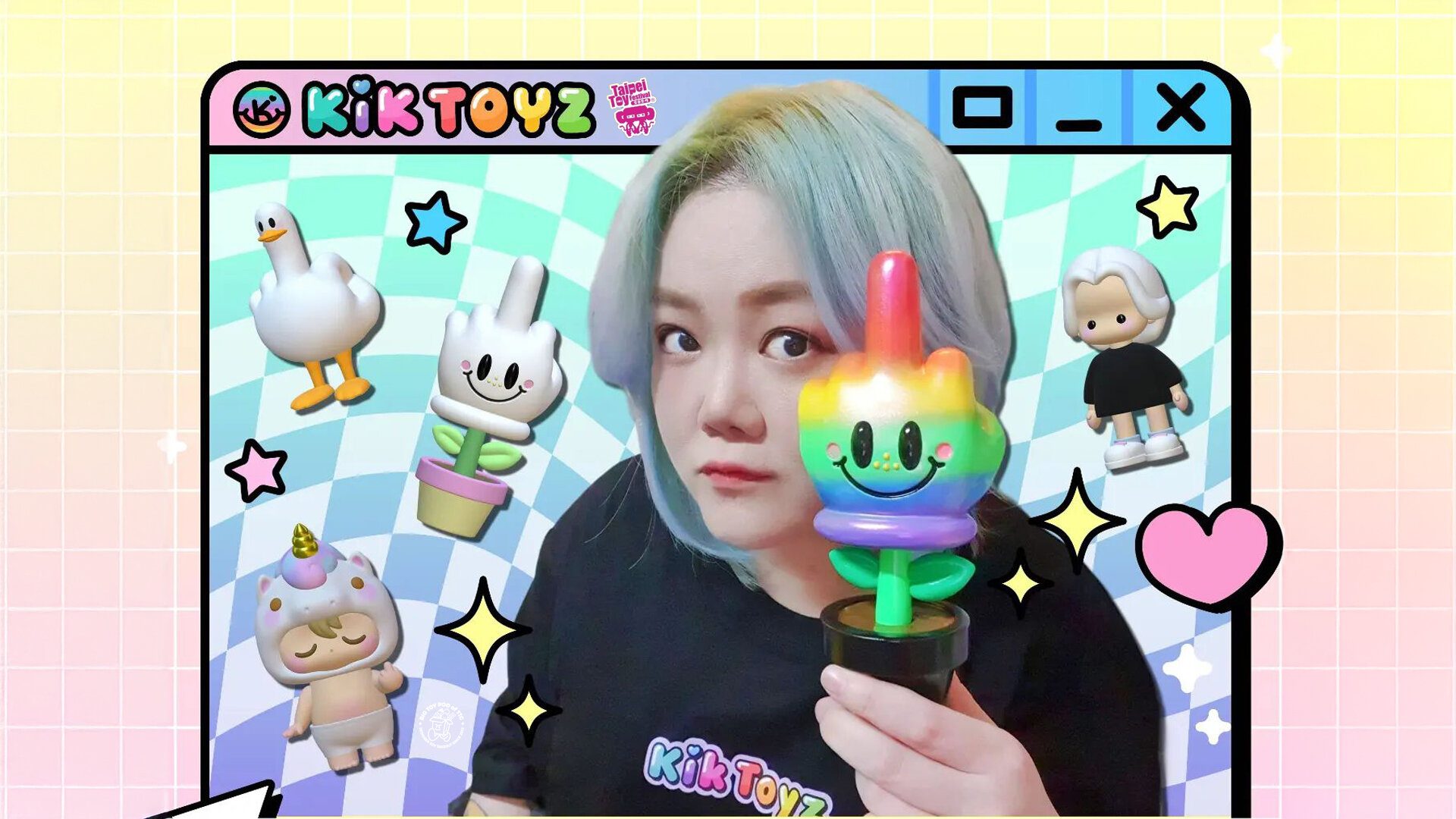 Kik Toyz Presents Smile of Hope Soft Vinyl Version - The Toy Chronicle