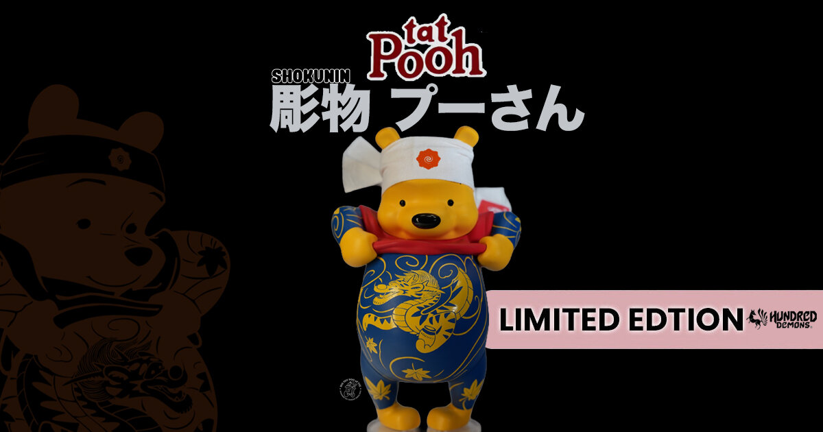 Jee Saya x Hundred Demons Presents TATPOOH 彫物 プーさん