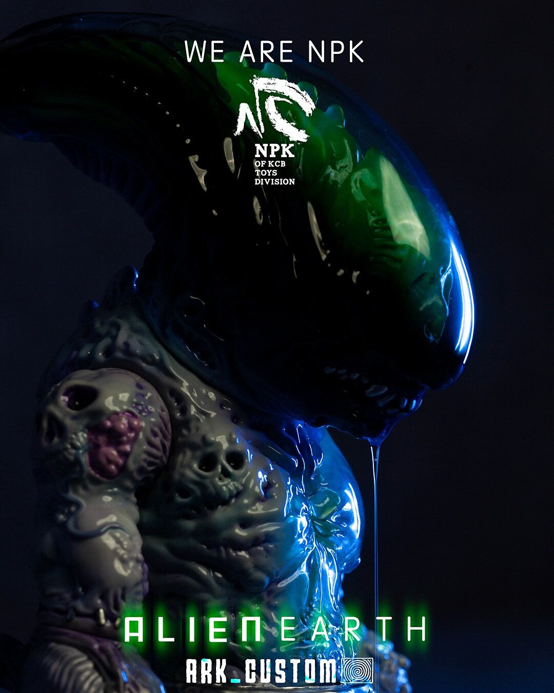 KCB Toy x ARK Customs Presents NPK LIBIDO / Vendetta III ALIEN