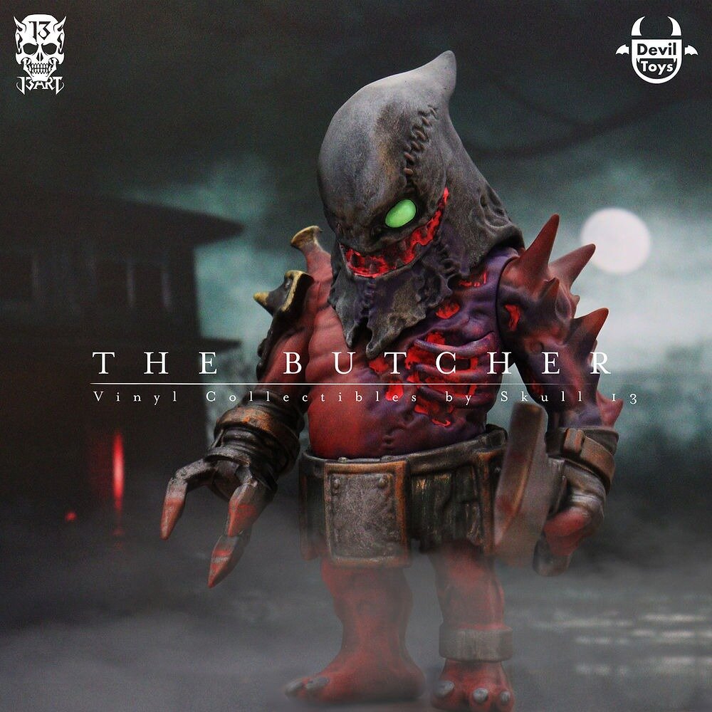 13 Art Skullman x Devil Toys Presents The BUTCHER - The Toy Chronicle
