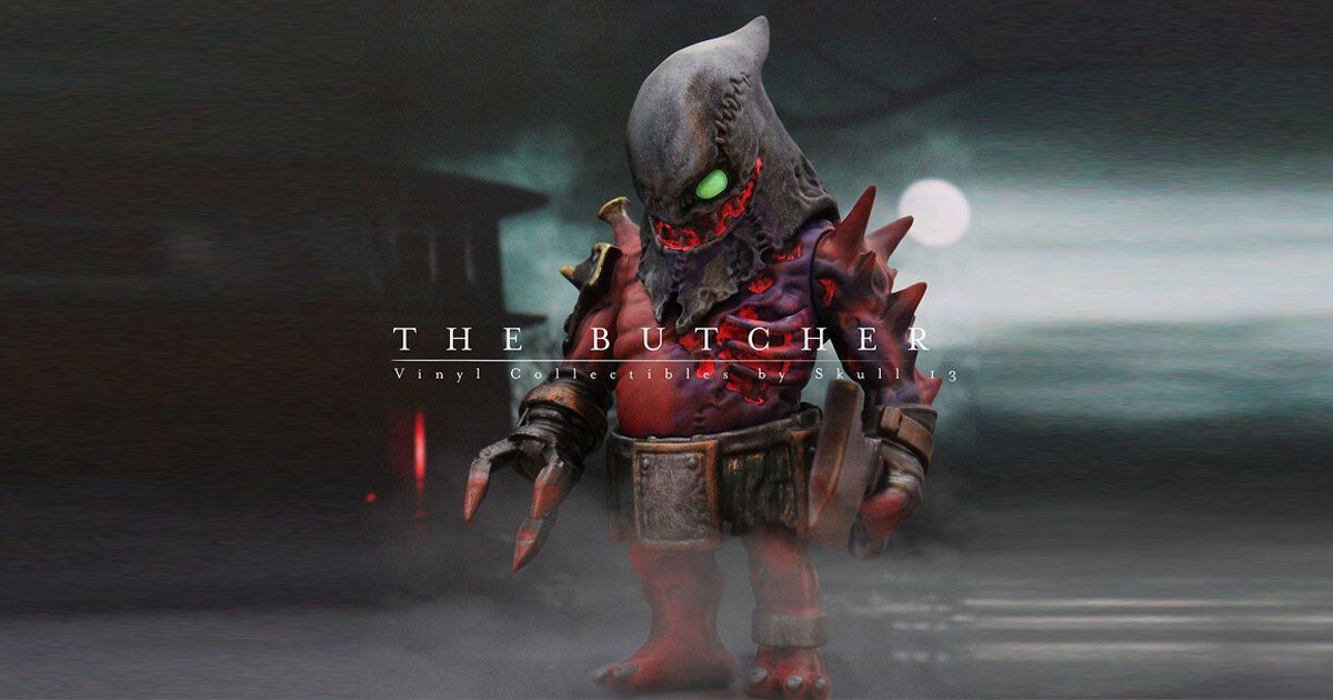 ホラーマン 13 Art Skullman x Devil Toys Presents The BUTCHER - The Toy Chronicle