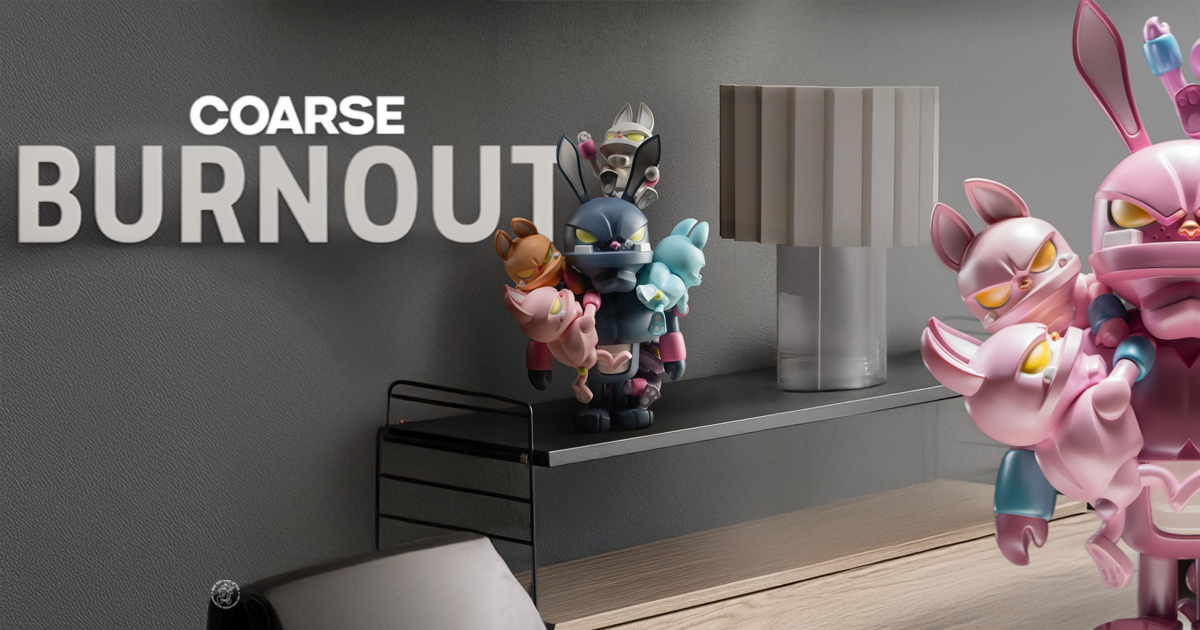 希少Coarsetoys flake fluid & float revolt coarse « Atom Plastic