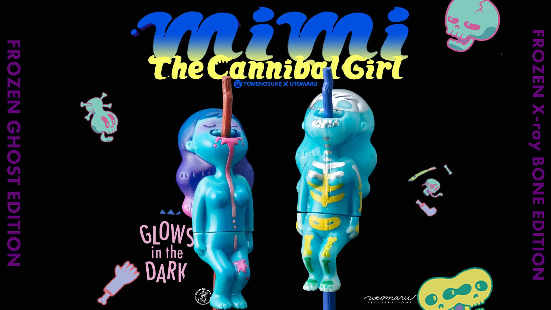 Oto No Furu Shima／RyoTheSkywalker＆Spinna Utomaru x Tomenosuke Presents MIMI The Cannibal Girl Frozen Ghost
