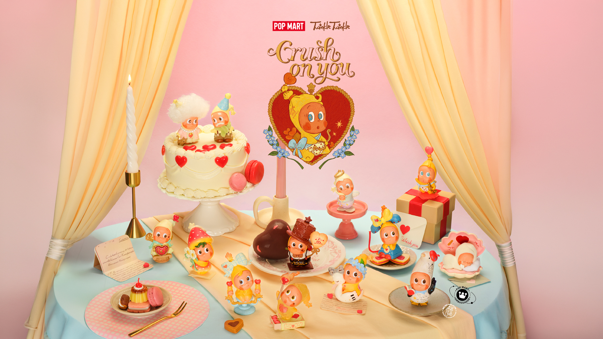 POP MART x Da Xin Presents Twinkle Twinkle Crush On You Blind Box