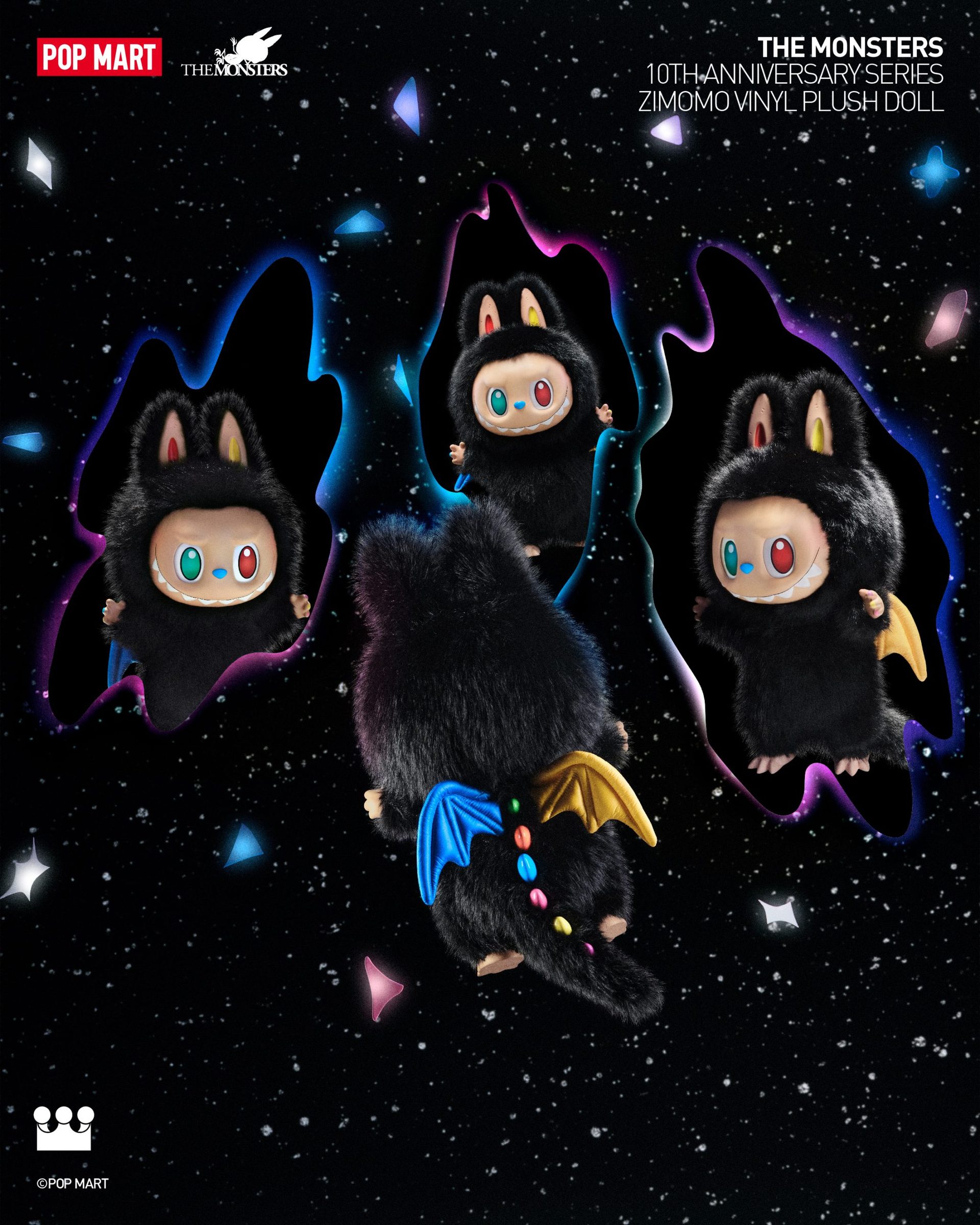 POP MART x Kasing Lung x How2work Presents THE MONSTERS 10th 