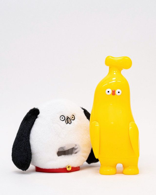その他 Banana Boo by flabjacks x how2work hk Banana Boo - The Dawg Boo at Woot Bear By Ton Mak's Flabjacks x