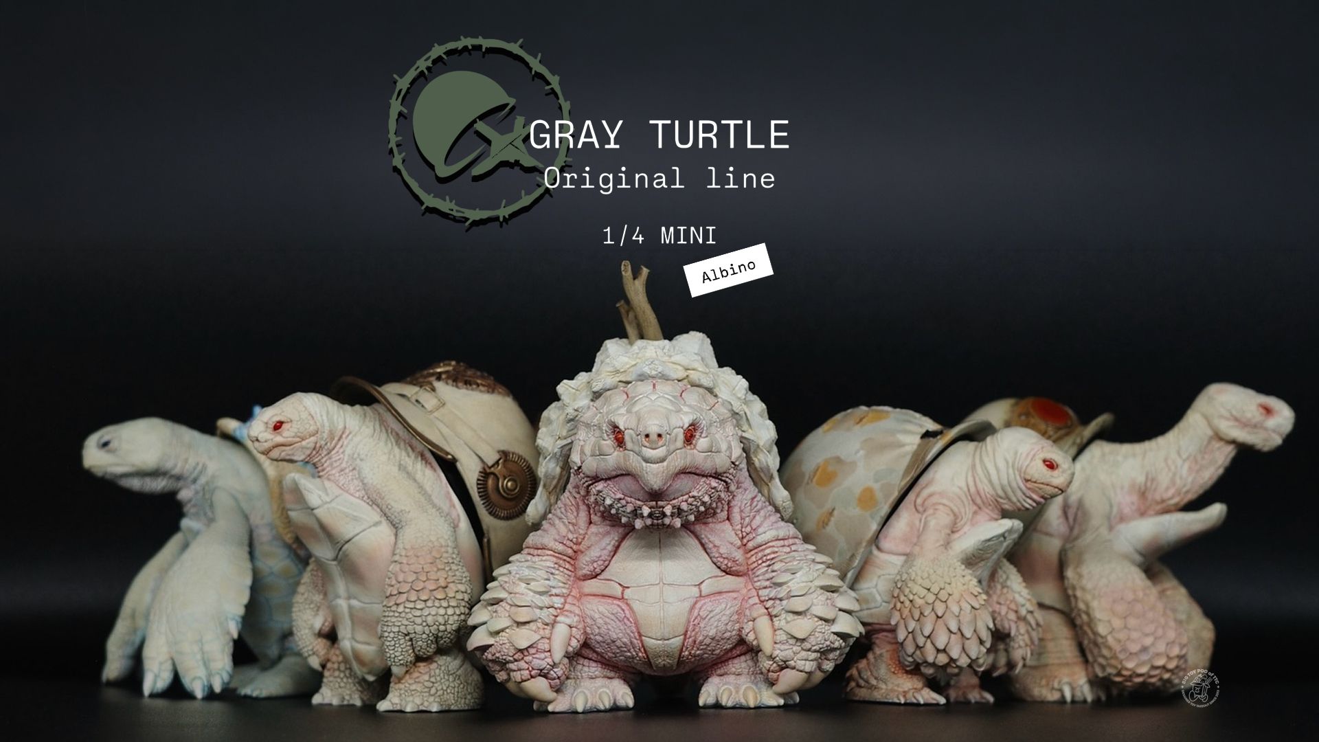 GRAY TURTLE Presents Original line MINI 1/4 Albino Edition - The