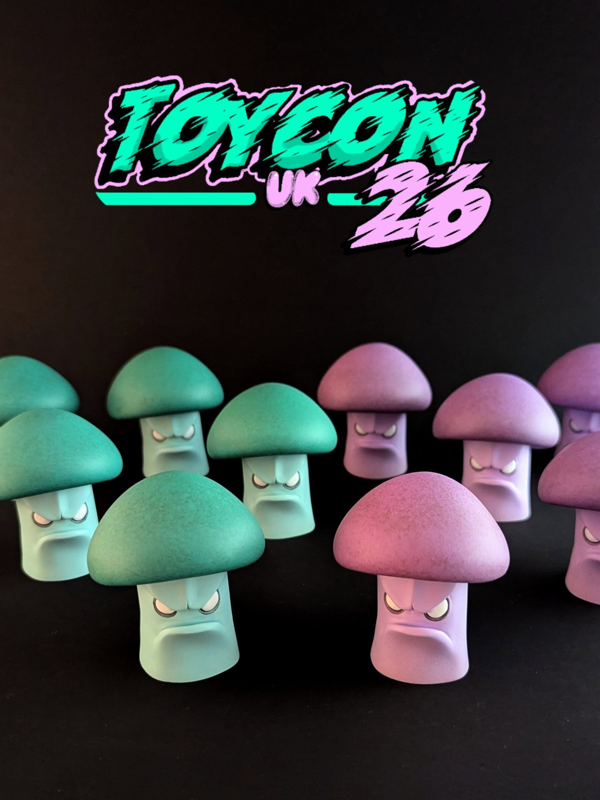 MOXODON Presents MAD MUSHROOMS at ToyCon UK 2026 - The Toy Chronicle